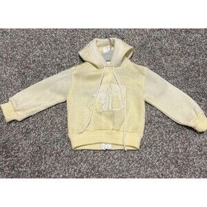 80s carriage boutiques yellow hooded jacket